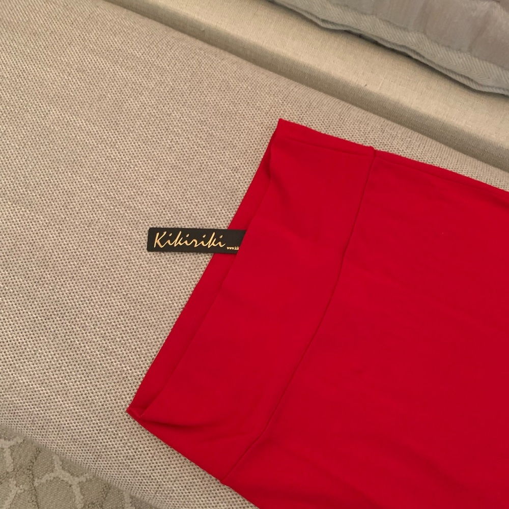 Red pencil skirt new with tags